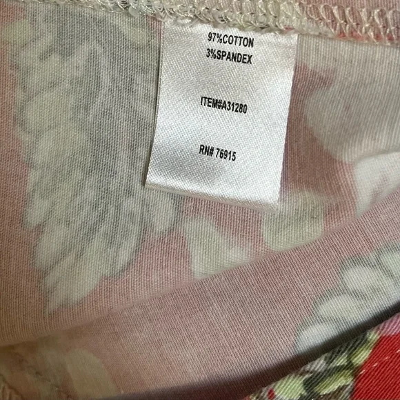 Appleseed’s Floral Open Front Blazer Size M - Picture 4 of 8